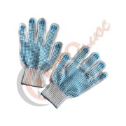 Перчатки рабочие 10 кл (4) ПВХ стандарт БЕЛЫЕ 10 пар